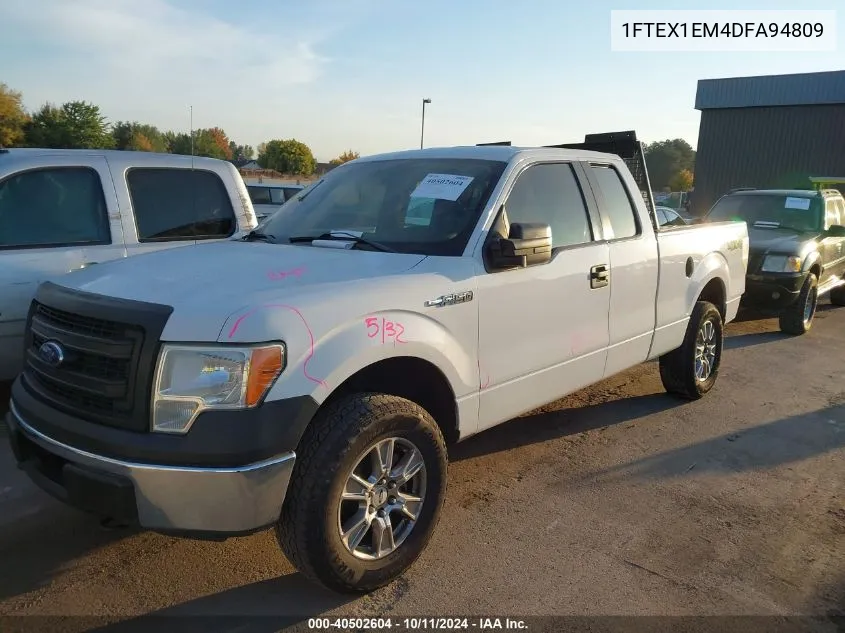 1FTEX1EM4DFA94809 2013 Ford F-150 Xl