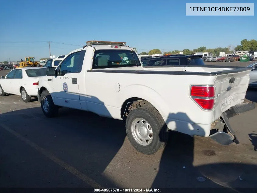 2013 Ford F150 VIN: 1FTNF1CF4DKE77809 Lot: 40557578