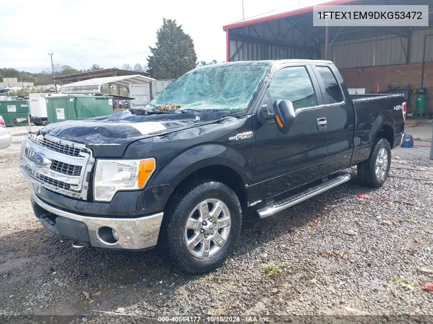 2013 Ford F-150 Xlt VIN: 1FTEX1EM9DKG53472 Lot: 40564177