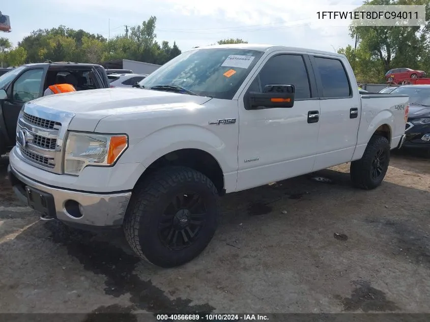 1FTFW1ET8DFC94011 2013 Ford F-150 Xlt