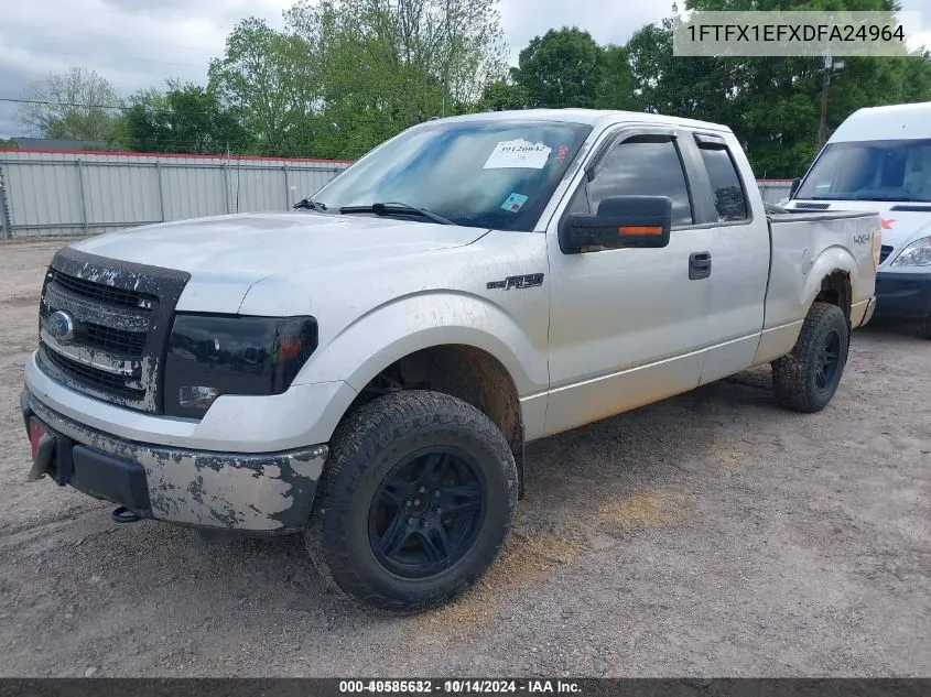 2013 Ford F-150 Xlt VIN: 1FTFX1EFXDFA24964 Lot: 40585632