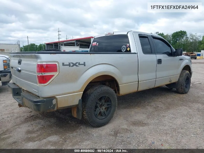 2013 Ford F-150 Xlt VIN: 1FTFX1EFXDFA24964 Lot: 40585632