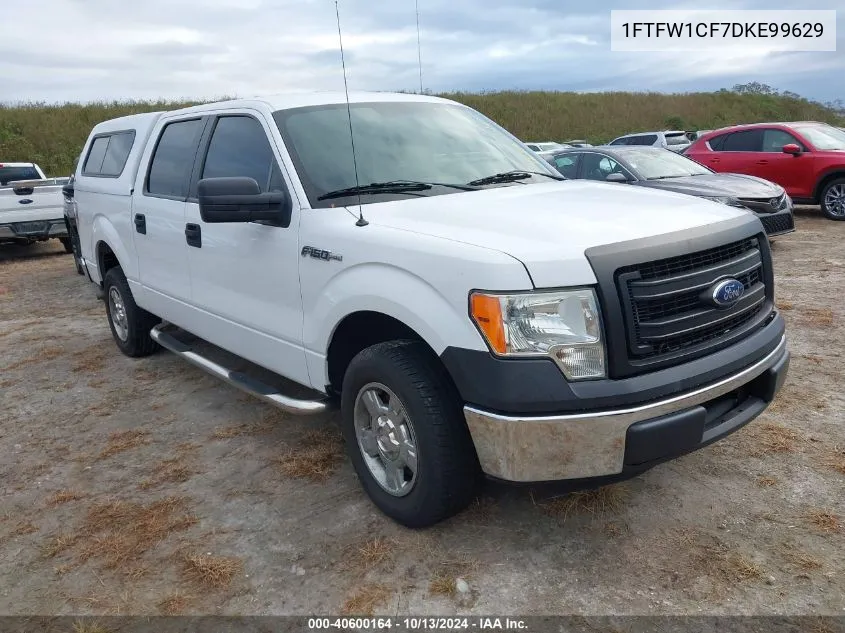 2013 Ford F-150 Xl VIN: 1FTFW1CF7DKE99629 Lot: 40600164