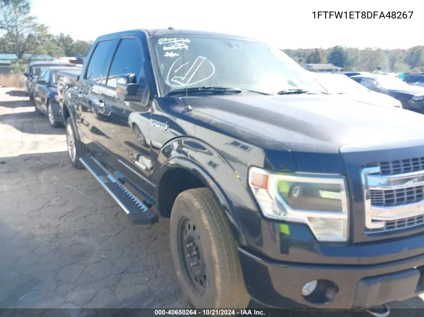 1FTFW1ET8DFA48267 2013 Ford F-150 Limited