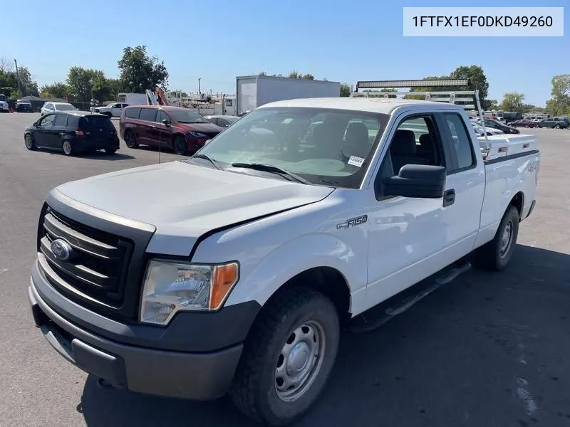 2013 Ford F-150 Xl VIN: 1FTFX1EF0DKD49260 Lot: 40673524