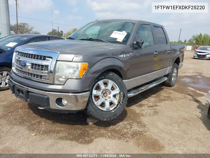 1FTFW1EFXDKF25220 2013 Ford F-150 Xlt