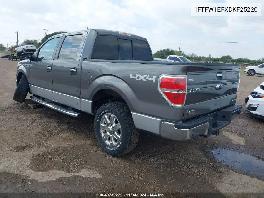 1FTFW1EFXDKF25220 2013 Ford F-150 Xlt