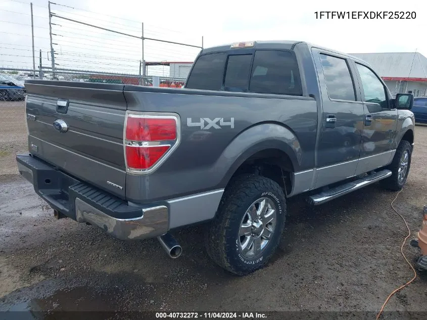 1FTFW1EFXDKF25220 2013 Ford F-150 Xlt