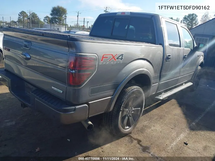 2013 Ford F-150 Fx4 VIN: 1FTFW1ET5DFD90162 Lot: 40770556