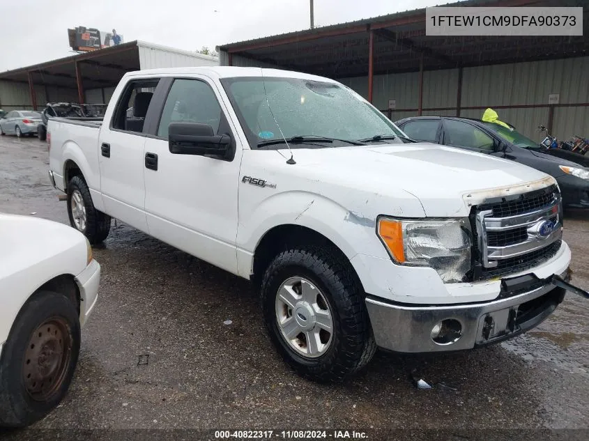 2013 Ford F-150 Xlt VIN: 1FTEW1CM9DFA90373 Lot: 40822317