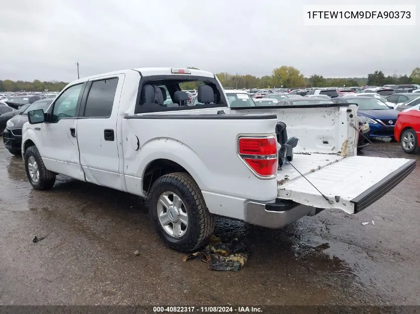 2013 Ford F-150 Xlt VIN: 1FTEW1CM9DFA90373 Lot: 40822317