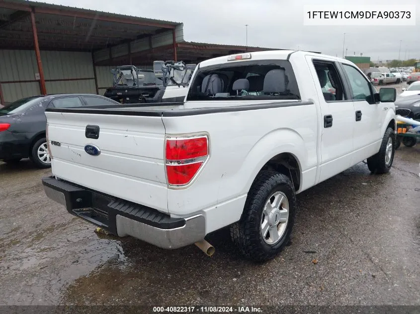 2013 Ford F-150 Xlt VIN: 1FTEW1CM9DFA90373 Lot: 40822317