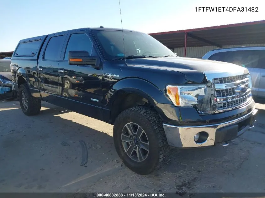 2013 Ford F-150 Xlt VIN: 1FTFW1ET4DFA31482 Lot: 40832888