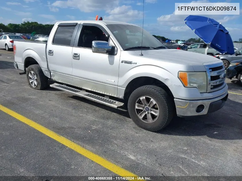 2013 Ford F-150 Xlt VIN: 1FTFW1CT6DKD09874 Lot: 40868355