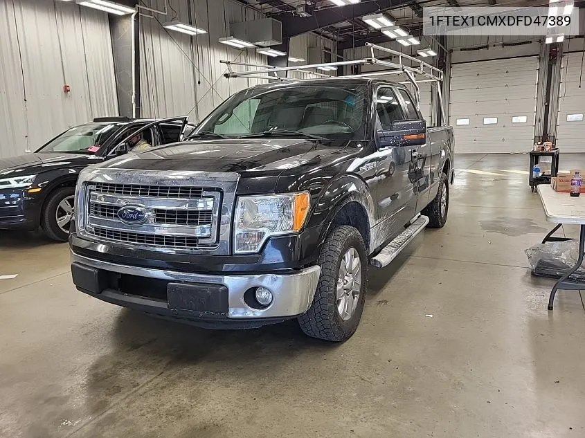 2013 Ford F150 Super Cab VIN: 1FTEX1CMXDFD47389 Lot: 40927405