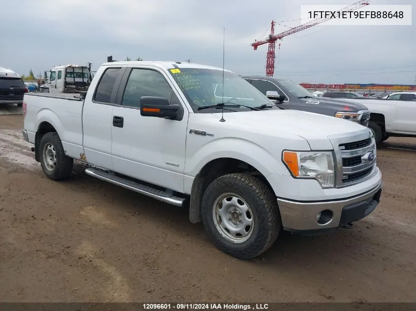 2014 Ford F150 Super Cab VIN: 1FTFX1ET9EFB88648 Lot: 12096601