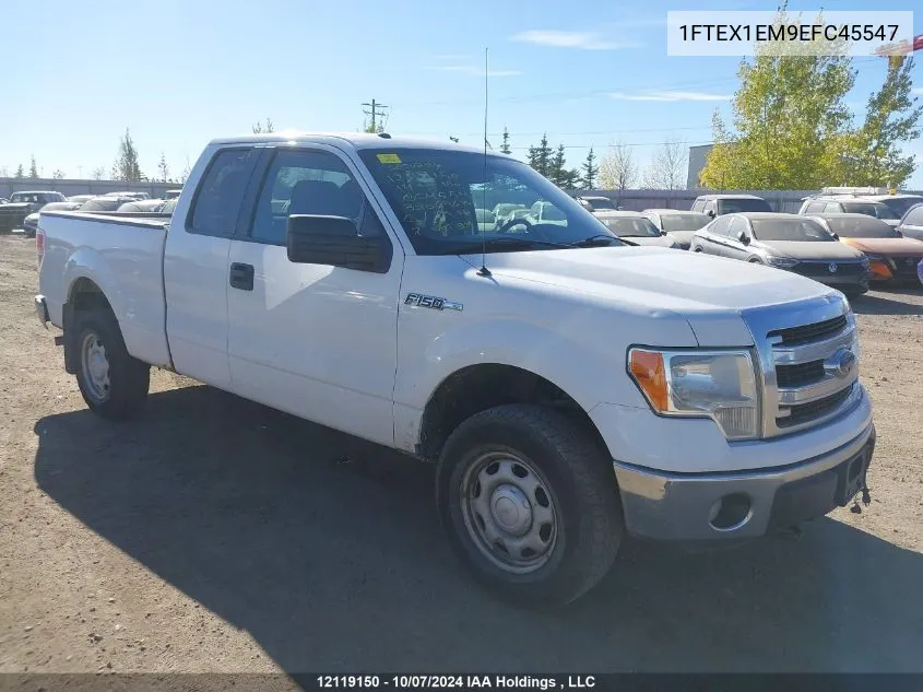 1FTEX1EM9EFC45547 2014 Ford F150 Super Cab