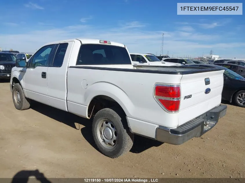 1FTEX1EM9EFC45547 2014 Ford F150 Super Cab