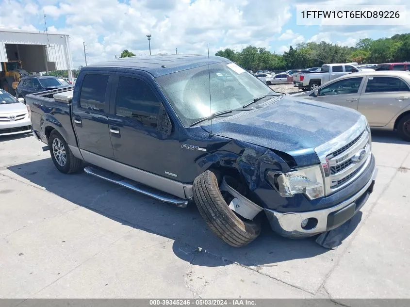 2014 Ford F-150 Xlt VIN: 1FTFW1CT6EKD89226 Lot: 39345246