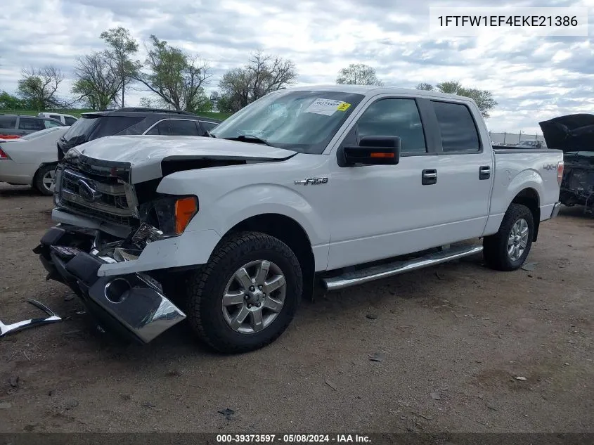 2014 Ford F-150 Xlt VIN: 1FTFW1EF4EKE21386 Lot: 39373597