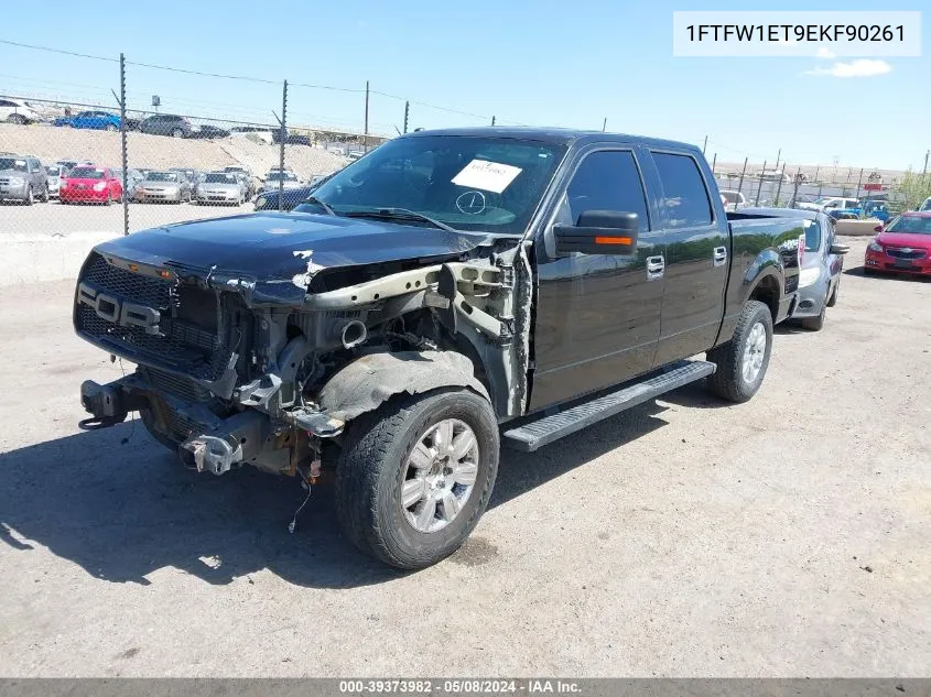 1FTFW1ET9EKF90261 2014 Ford F-150 Xlt