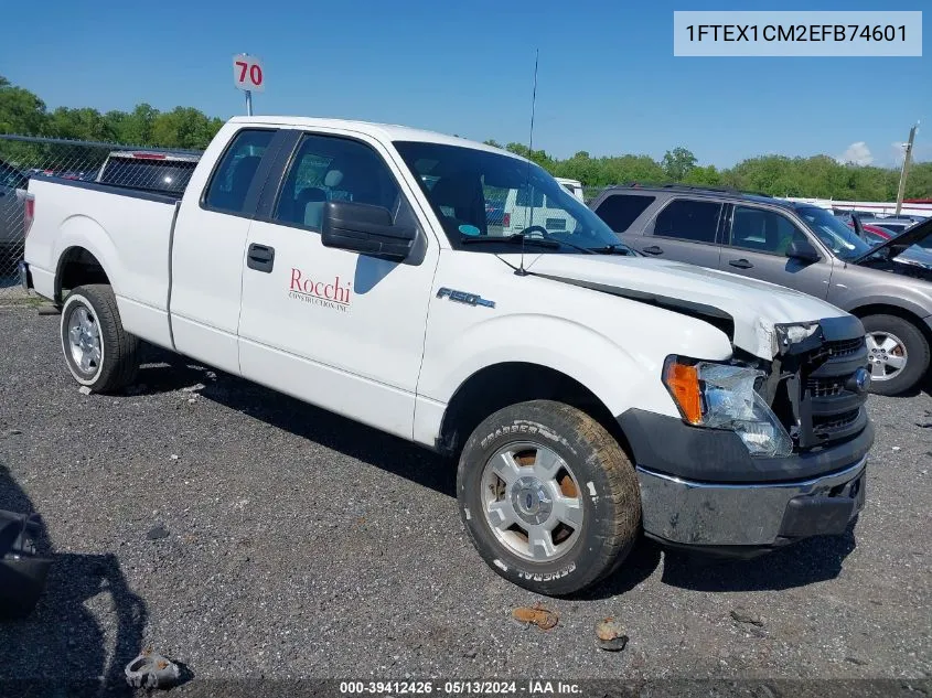 2014 Ford F-150 Xl VIN: 1FTEX1CM2EFB74601 Lot: 39412426