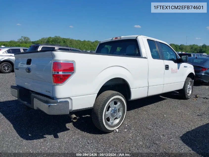 1FTEX1CM2EFB74601 2014 Ford F-150 Xl