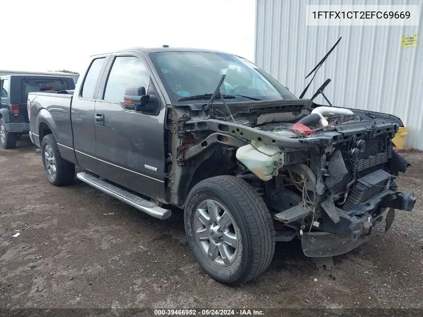 1FTFX1CT2EFC69669 2014 Ford F-150 Xlt