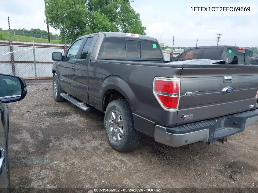 2014 Ford F-150 Xlt VIN: 1FTFX1CT2EFC69669 Lot: 39466952