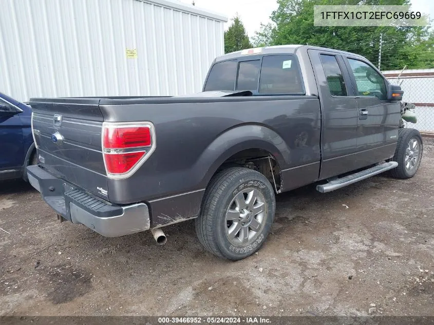 1FTFX1CT2EFC69669 2014 Ford F-150 Xlt