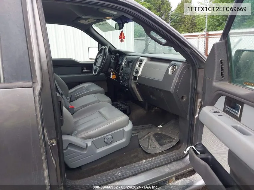 1FTFX1CT2EFC69669 2014 Ford F-150 Xlt