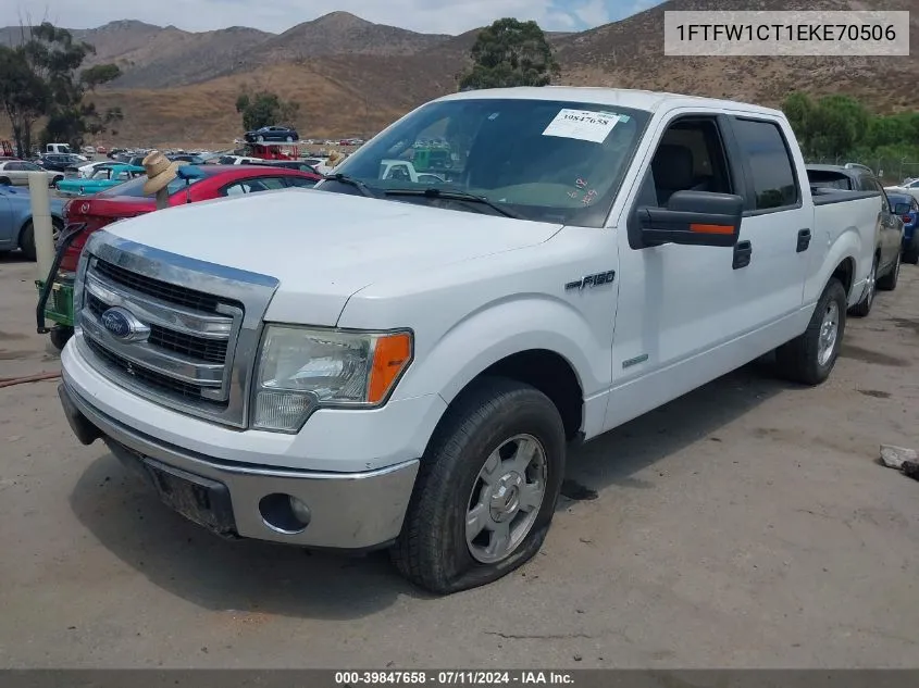 2014 Ford F-150 Xlt VIN: 1FTFW1CT1EKE70506 Lot: 40307495