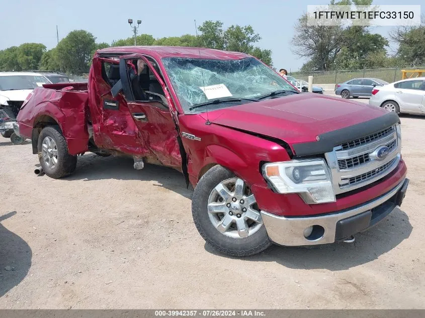 2014 Ford F-150 Xlt VIN: 1FTFW1ET1EFC33150 Lot: 39942357