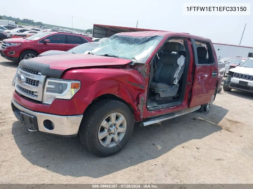 1FTFW1ET1EFC33150 2014 Ford F-150 Xlt