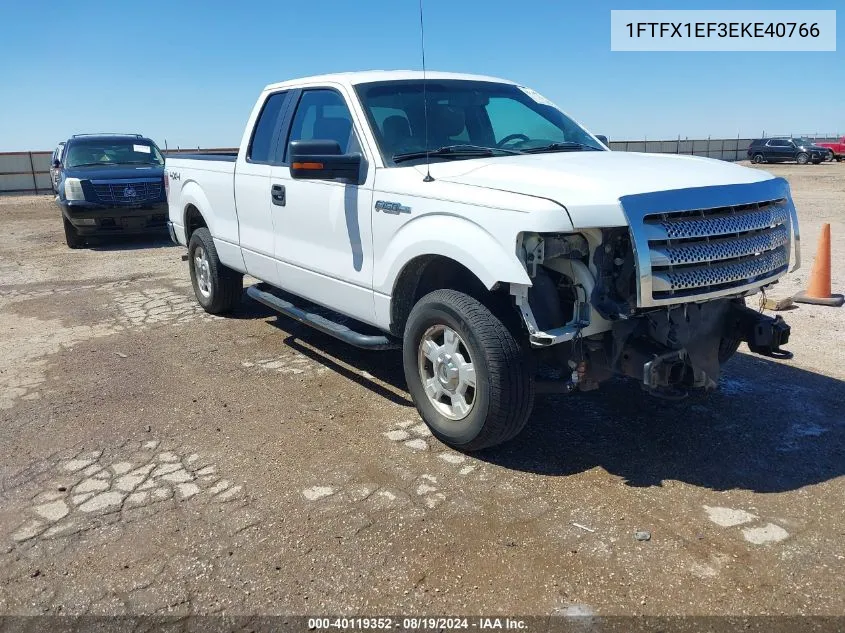 2014 Ford F-150 Xlt VIN: 1FTFX1EF3EKE40766 Lot: 40119352