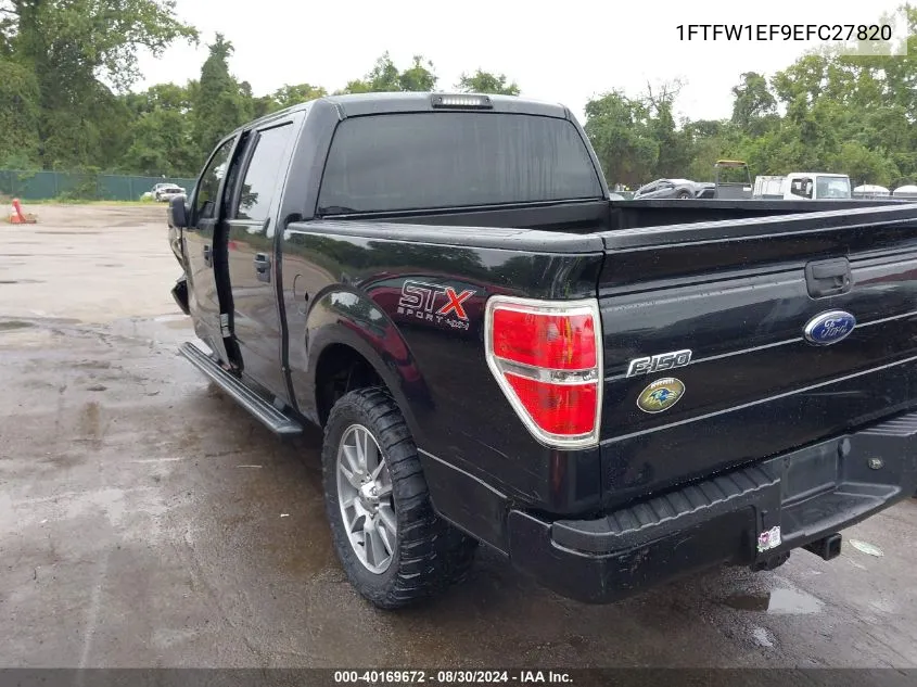 1FTFW1EF9EFC27820 2014 Ford F-150 Stx