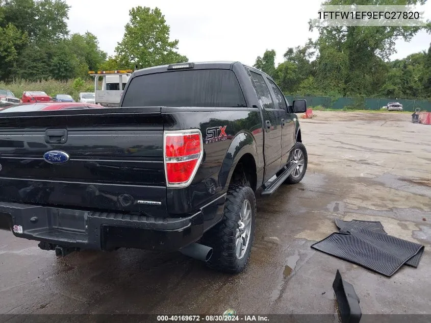 1FTFW1EF9EFC27820 2014 Ford F-150 Stx