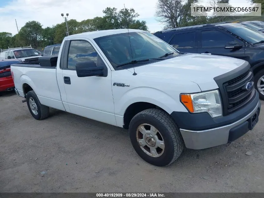 2014 Ford F-150 Xl VIN: 1FTMF1CMXEKD66547 Lot: 40192909