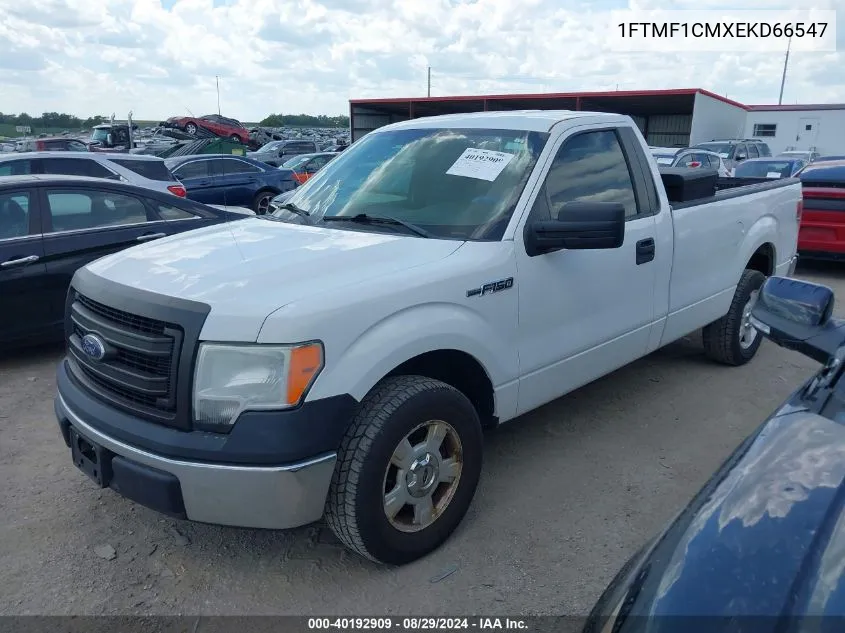 2014 Ford F-150 Xl VIN: 1FTMF1CMXEKD66547 Lot: 40192909