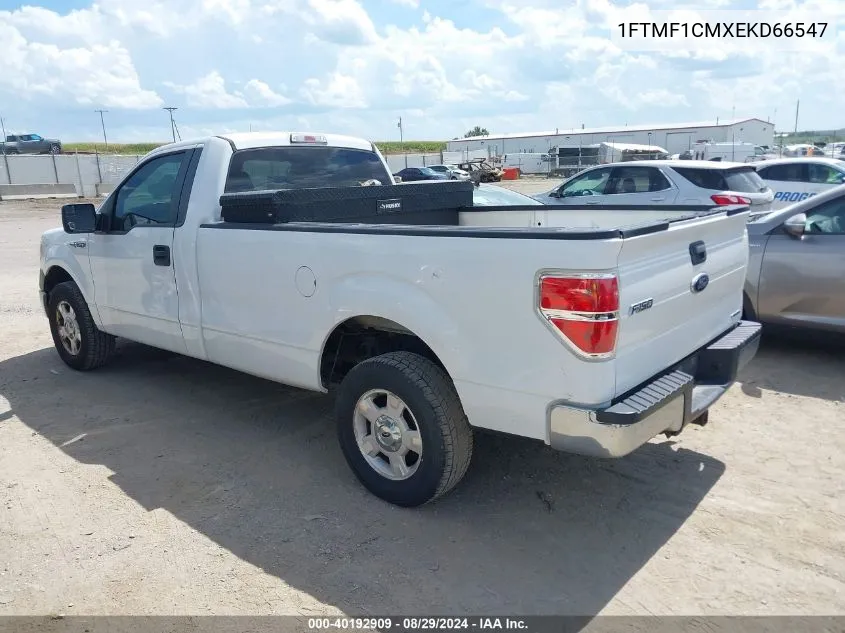 2014 Ford F-150 Xl VIN: 1FTMF1CMXEKD66547 Lot: 40192909