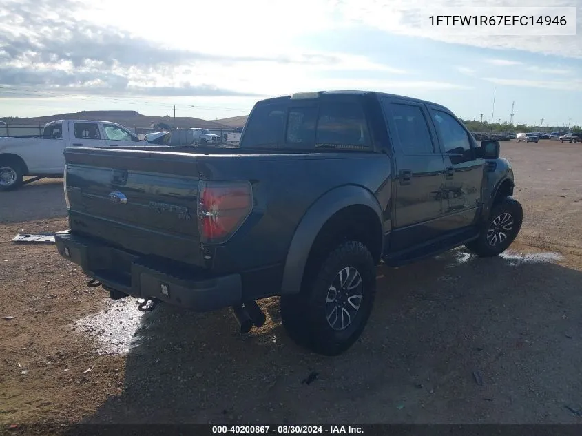 1FTFW1R67EFC14946 2014 Ford F-150 Svt Raptor