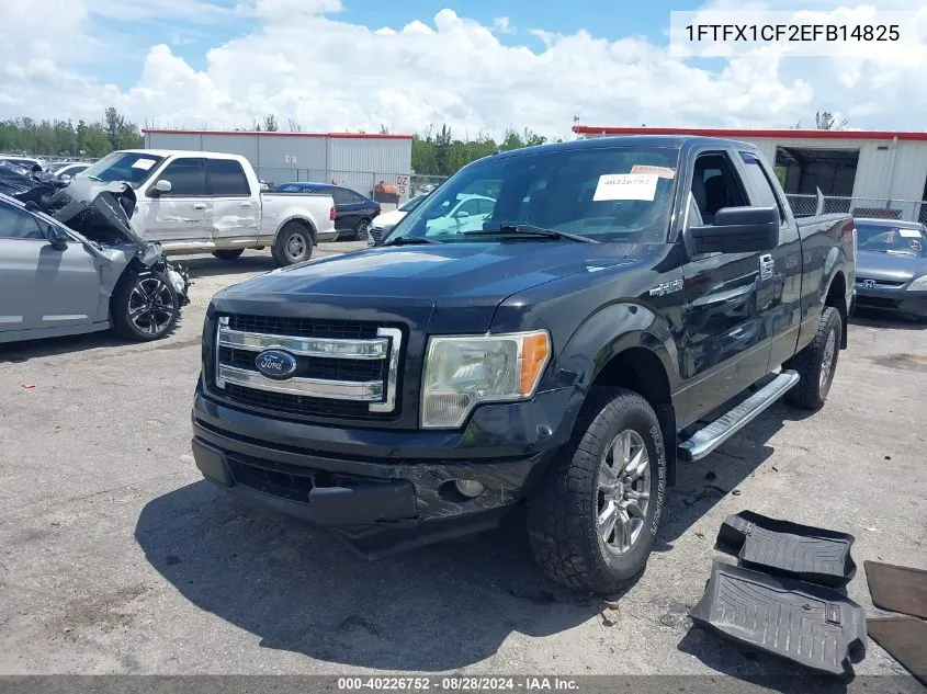 2014 Ford F-150 Stx VIN: 1FTFX1CF2EFB14825 Lot: 40226752