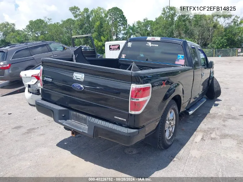 2014 Ford F-150 Stx VIN: 1FTFX1CF2EFB14825 Lot: 40226752