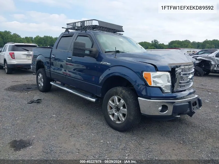 1FTFW1EFXEKD89592 2014 Ford F-150 Xlt