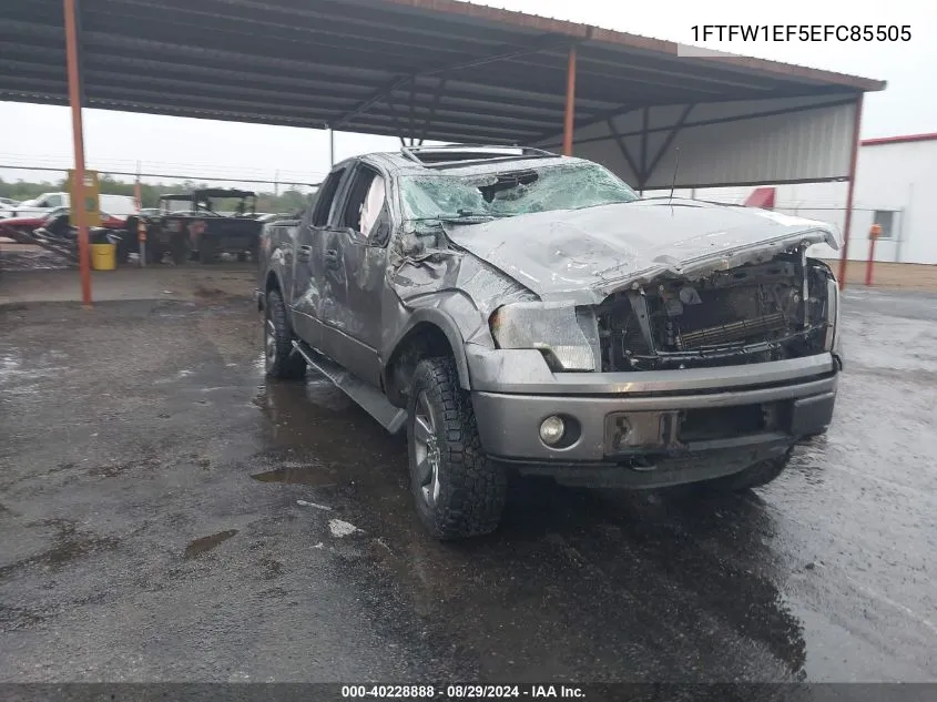 1FTFW1EF5EFC85505 2014 Ford F-150 Fx4