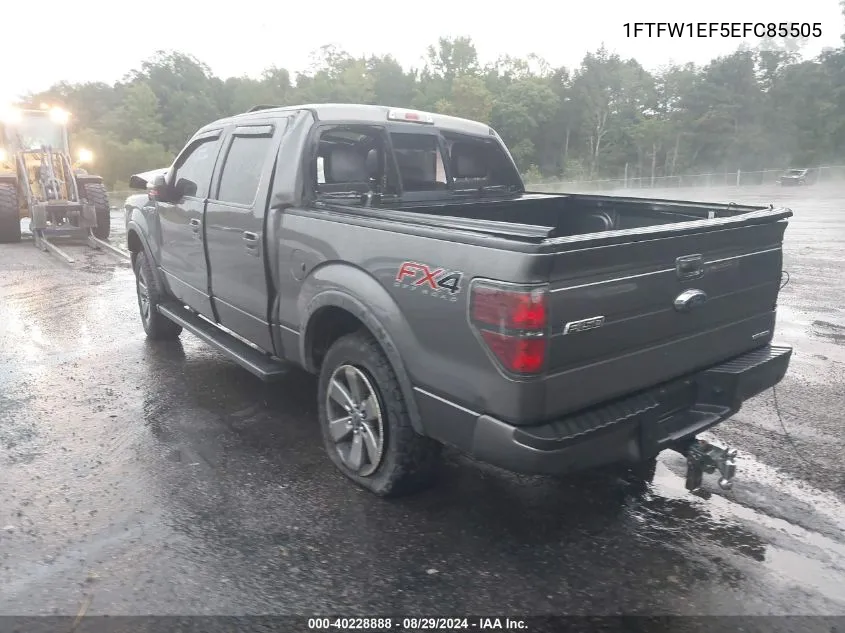 1FTFW1EF5EFC85505 2014 Ford F-150 Fx4