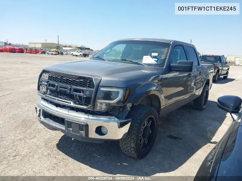 2014 Ford F-150 Xlt VIN: 001FTFW1CT1EKE245 Lot: 40229704