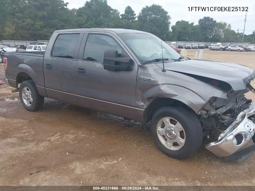 2014 Ford F-150 Xl VIN: 1FTFW1CF0EKE25132 Lot: 40231666