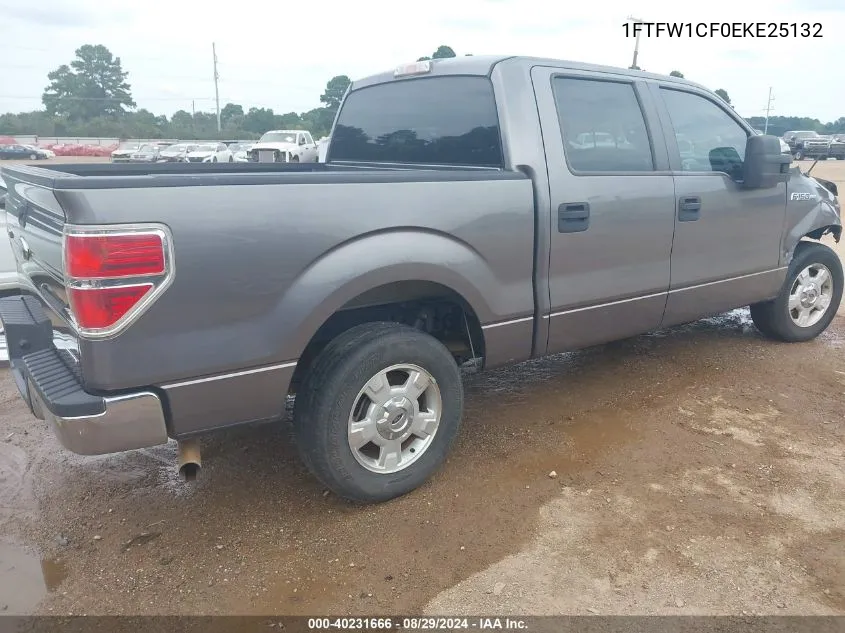 1FTFW1CF0EKE25132 2014 Ford F-150 Xl