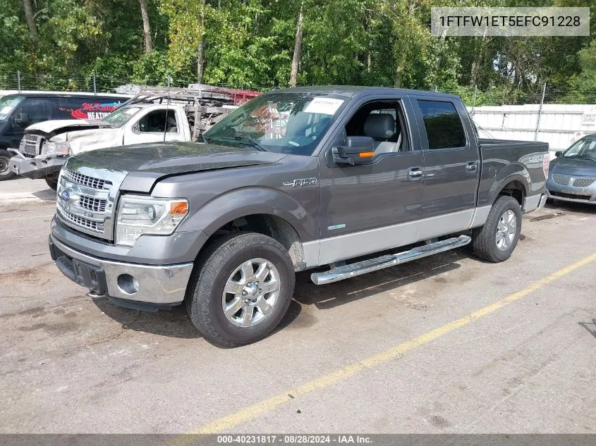 2014 Ford F-150 Xlt VIN: 1FTFW1ET5EFC91228 Lot: 40231817